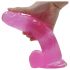 Lovetoy Jelly Studs - Suction Cup Realistic Dildo - 20cm (Pink)