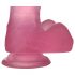 Lovetoy Jelly Studs - realistic dildo with suction base - 15cm (pink)