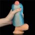 Love Toy Training Master - Dual-sided Ribbed Masturbator (Blue) 