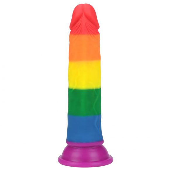 Lovetoy Prider - Lifelike Dildo - 19cm (Rainbow) 