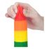 Lovetoy Prider - Realistic Dildo with Balls - 20cm (Rainbow) 