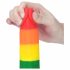 Lovetoy Prider - Realistic Dildo with Balls - 20cm (Rainbow) 