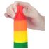 Lovetoy Prider - Realistic Dildo with Balls - 20cm (Rainbow) 