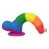 Lovetoy Prider - Realistic Dildo with Balls - 20cm (Rainbow) 