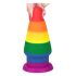 Lovetoy Prider - Rainbow Anal Expander Dildo - 15cm 