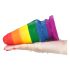 Lovetoy Prider - Rainbow Anal Expander Dildo - 15cm 