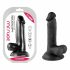 Mr. Rude - Suction Cup Realistic Dildo - 17cm (Black) 