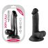 Mr. Rude - Suction Cup Realistic Dildo - 17cm (Black) 