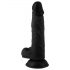 Mr. Rude - Suction Cup Realistic Dildo - 7.5 inches (Black) 