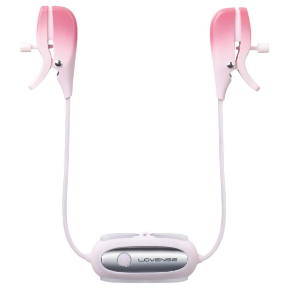 LOVENSE Gemini - Smart Vibrating Nipple Clips (Pink)