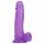 Tracy's Dog Jelly 8 - Suction Cup Dildo with Balls (Purple) 