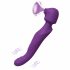 Tracy's Dog Wand - Waterproof, Rechargeable, Pulsating Massage Vibrator (Purple) 