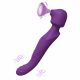 Tracy's Dog Wand - Waterproof, Rechargeable, Pulsating Massage Vibrator (Purple) 