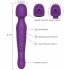 Tracy's Dog Wand - Pulsating Massage Vibrator (Purple)