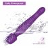 Tracy's Dog Wand - Waterproof, Rechargeable, Pulsating Massage Vibrator (Purple) 