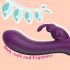 Tracy's Dog Crybit - Rechargeable Vibrator (Purple) 