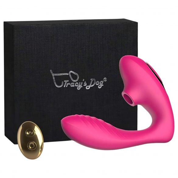 Tracy's Dog 2 - Air Pulse 2in1 Vibrator (Pink)