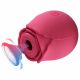 Tracy's Dog Rose - Waterproof Air Pulse Clitoral Stimulator (Red) 