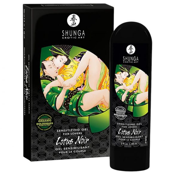 Shunga Lotus Noir - Unisex Stimulating Gel (60ml)