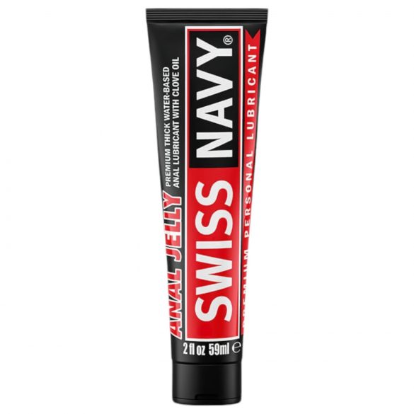 Swiss Navy Anal Jelly - Water-Based Anal Lubricant (60ml) 