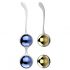 Nalone Yany Love - Adjustable Geisha Ball Set (Blue-Gold) 