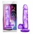 bjours Sweet N Hard 4 - Suction Cup Dildo with Testicles (Purple) 