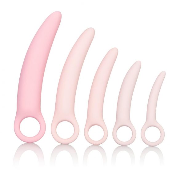 CalExotics Inspire - Health-Grade Silicone Vaginal Dilator Set (Pink)