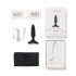 LOVENSE Hush 2 XS - Rechargeable Small Anal Vibrator (25mm) - Black 