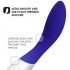 LELO Mona Wave - Waterproof G-Spot Vibrator (Blue) 