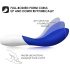 LELO Mona Wave - Waterproof G-Spot Vibrator (Blue) 