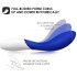 LELO Mona Wave - waterproof G-spot vibrator (blue)