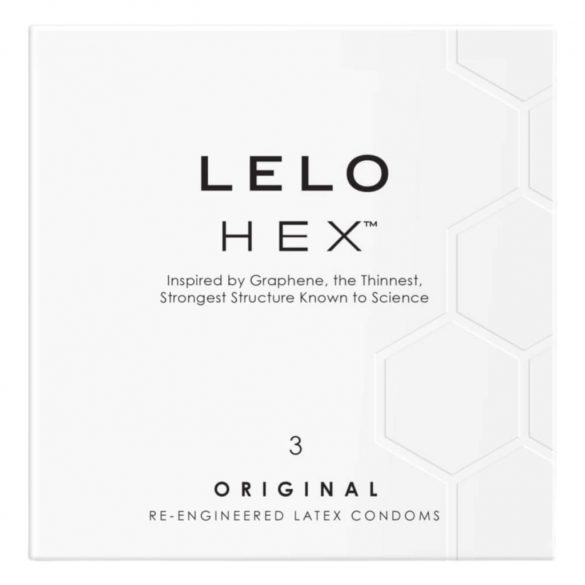 LELO Hex Original - luxury condoms (3 pack) 