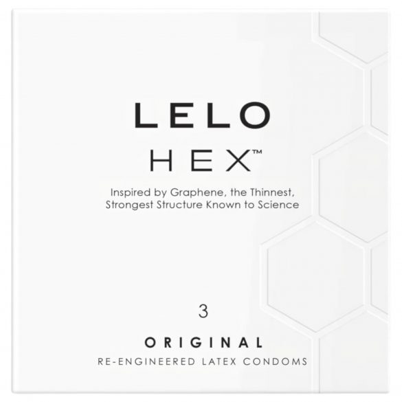 LELO Hex Original - luxury condoms (3 pack) 