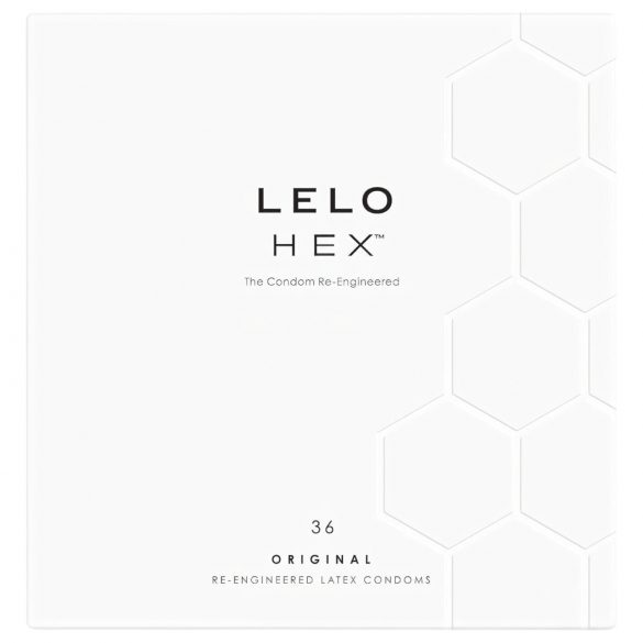 LELO Hex Original - Luxury Condoms (36 pack) 