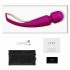 LELO Smart Wand 2 Large - Rechargeable Massage Vibrator (Purple) 