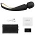 LELO Smart Wand 2 Large - Rechargeable Vibrator (Black) 