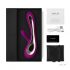 LELO Soraya 2 - Rechargeable, Waterproof Vibrator with Clitoral Stimulator (Purple) 