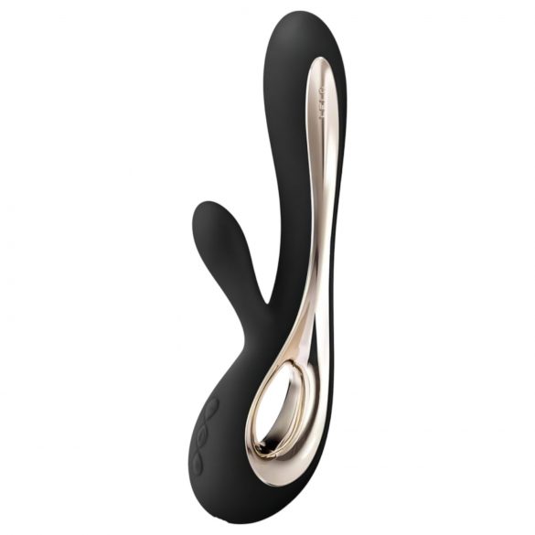 LELO Soraya 2 - Rechargeable, Waterproof Clitoral Vibrator (Black) 