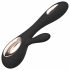 LELO Soraya Wave - Rechargeable, Clitoral Arm, Waving Vibrator (Black) 