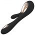 LELO Soraya Wave - Rechargeable, Clitoral Arm, Waving Vibrator (Black) 