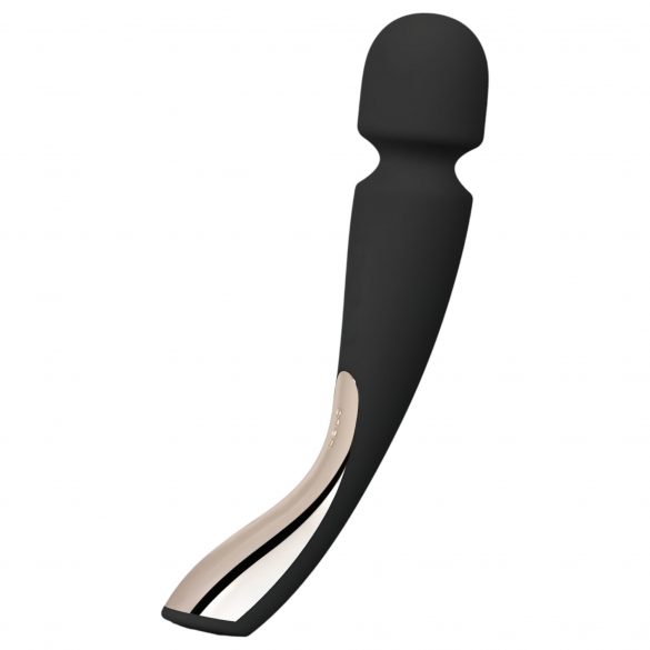 LELO Smart Wand 2 Medium - Rechargeable Massage Vibrator (Black) 