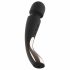 LELO Smart Wand 2 Medium - Rechargeable Massage Vibrator (Black) 