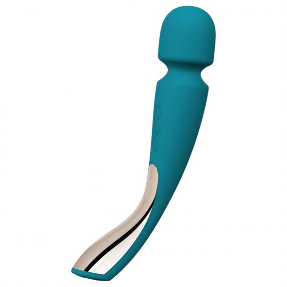 LELO Smart Wand 2 Medium - Rechargeable Massage Vibrator (Turquoise) 