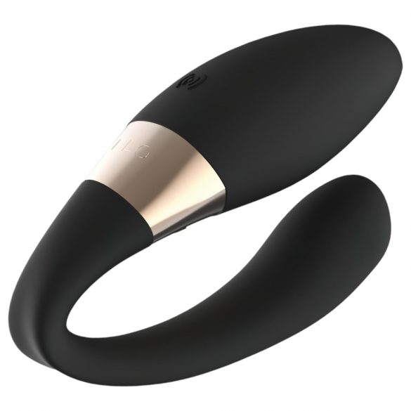 LELO Tiani Harmony - rechargeable smart couple's vibrator (black) 