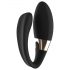 LELO Tiani Harmony - rechargeable smart couple's vibrator (black) 