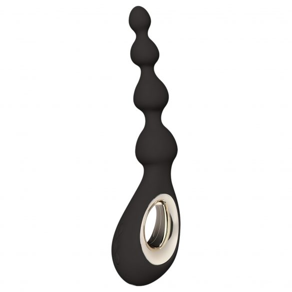 LELO Soraya Beads - Rechargeable, Waterproof Anal Vibrator (Black) 