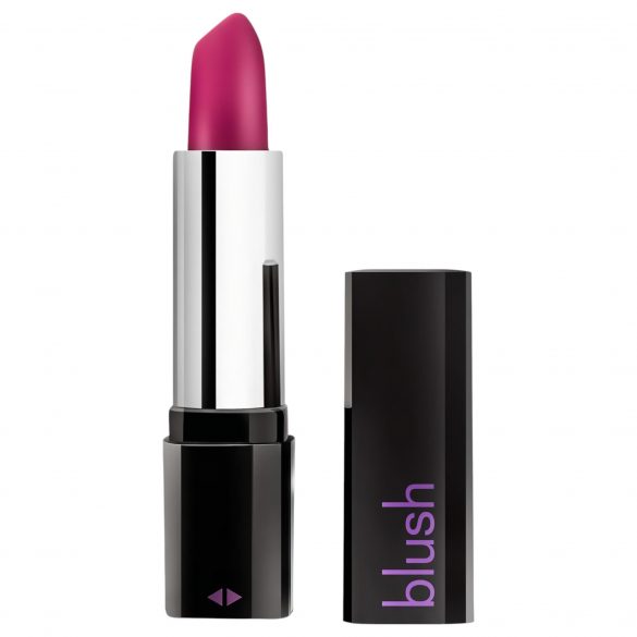 Waterproof Lipstick Vibrator - Blush Rosé (Black-Pink) 