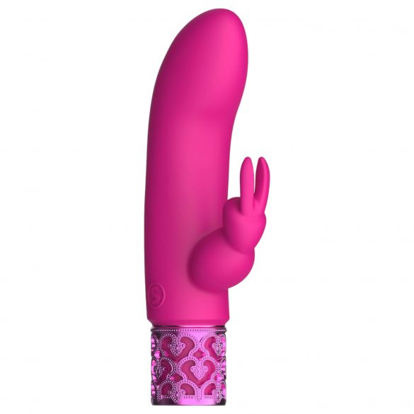 Royal Gems Dazzling - Rechargeable Clitoral Vibrator (Pink) 