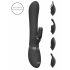 Vive Chou - rechargeable, interchangeable head clitoral vibrator (black) 