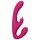 Vive Suki - Rechargeable Strapless Strap-On Vibrator (Pink) 